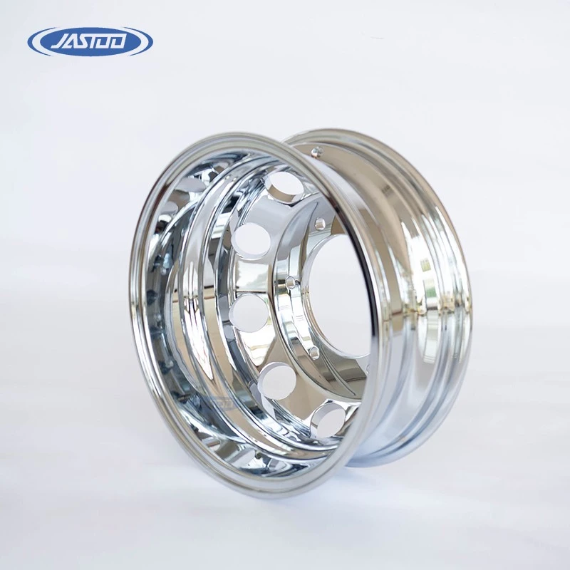 16x5.5 Forged Truck Wheel 6 Lug Water Chrome
