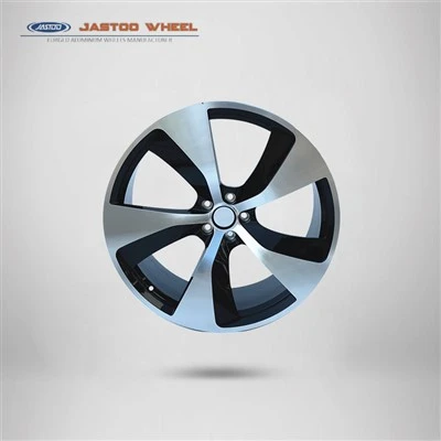 Roda de carro preta forjada 5x112 de 22 polegadas para Audi Q7